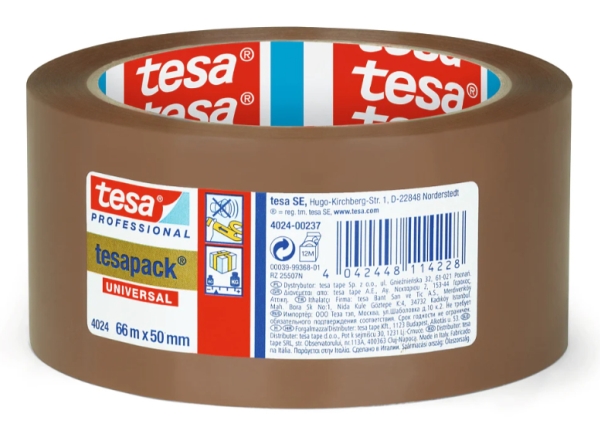Tesa Universal 04024-00237-04 Pakkebånd Tesapack 4024 Brun (L X B) 66 M X 50 Mm 1 Stk