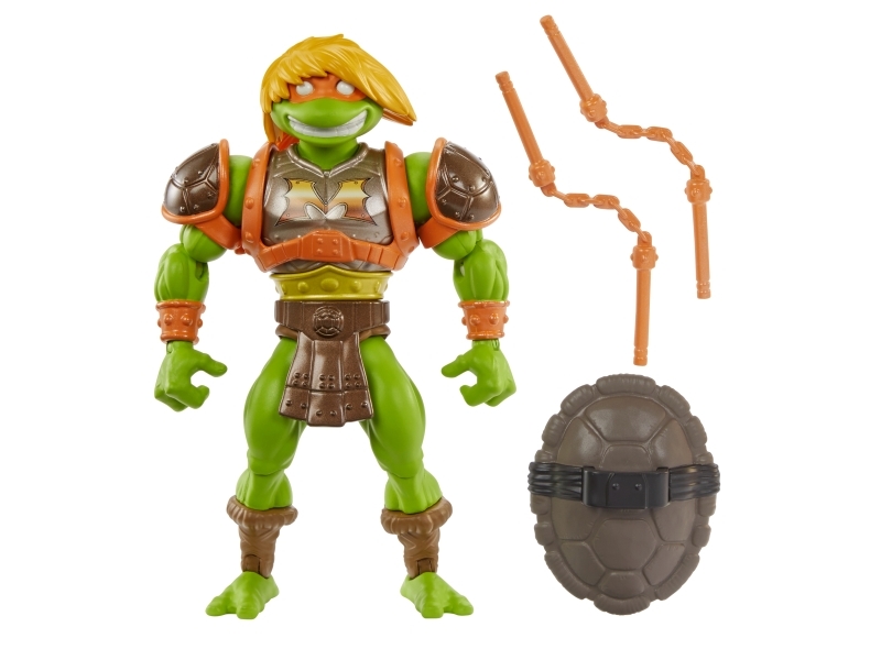 Mattel Masters Of The Universe Origins Turtles Grayskull Michelangelo
