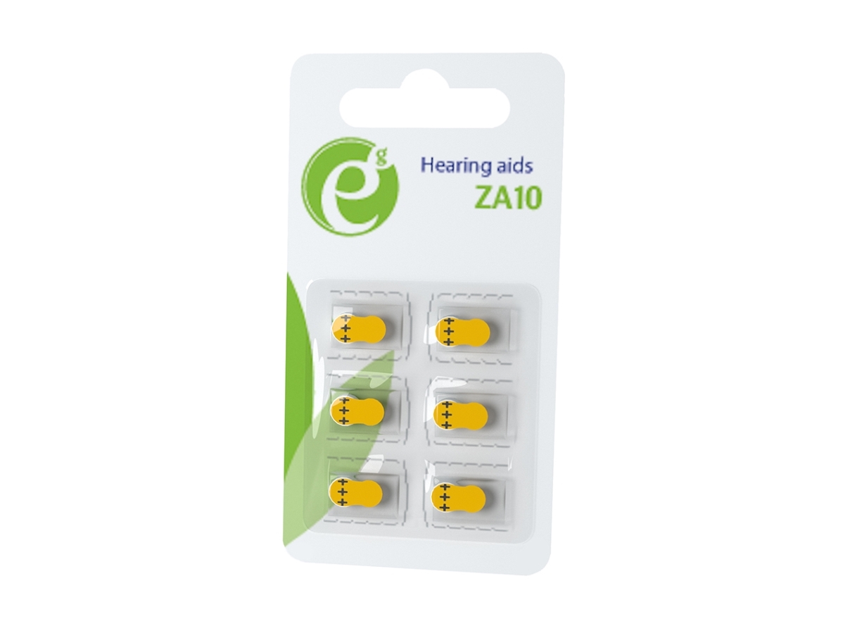 Gembird Knopfzelle Za10 6Er-Pack - Eg-Ba-Za10-01 - Batterie, 52 Mm, 142 Mm, 15 Mm, 239 G, 52 Mm, 142 Mm