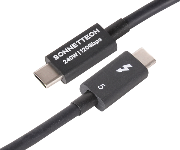 Sonnet Tcb-Tb5-08M, Männlich, Männlich, 0,8 M, 80 Gbit/S, Schwarz, Rund