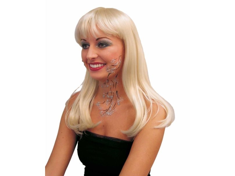 Lang Blond Paryk
