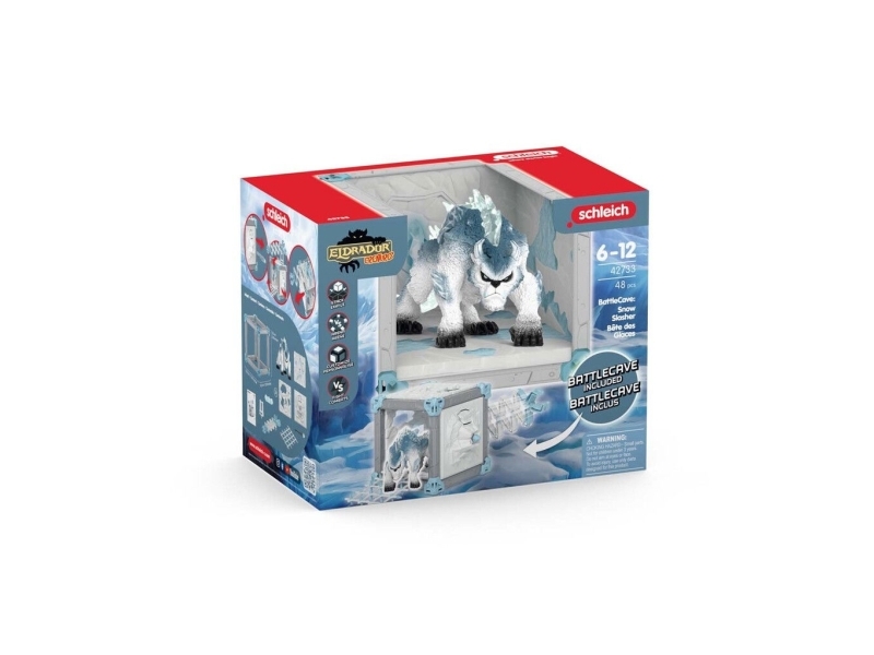 Schleich Eldrador Creatures Battlecave Schneeschlitzer, Aktion/Abenteuer, Monsters And Dragons, Ice World, Battlecave, 7 Jahr(E), Mehrfarbig