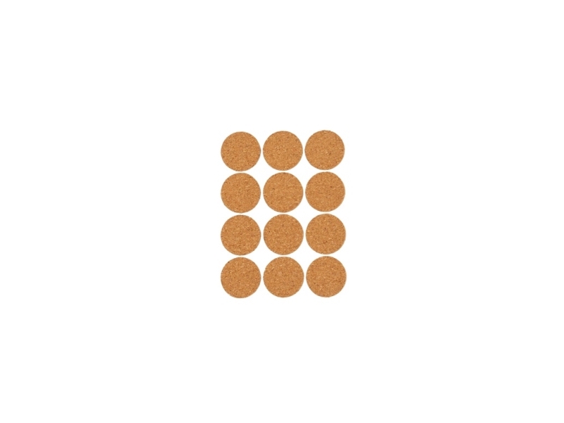 Furniture Clinic CORK furniture pads 12. D28 mm.