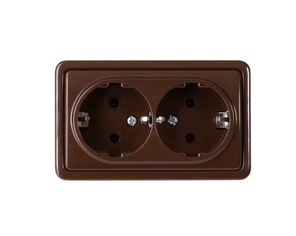 Vilma Rosette Rp16-021 Gnd 2Pnts Top Brown Sl+