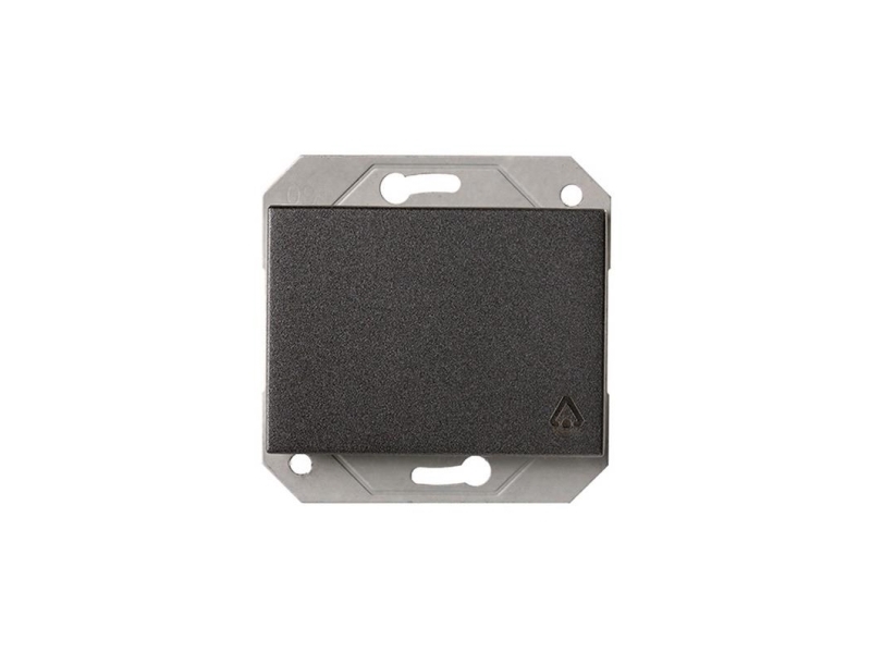 Vilma Doorbell Button P110-012-02 V Black Xp5
