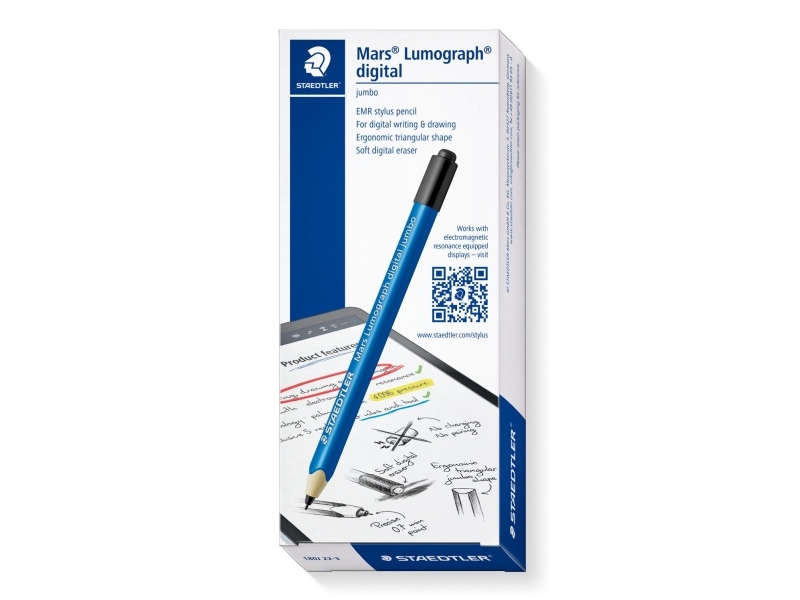 Staedtler 180J 22-3, Surfplatta, Universal, Blå, Svart, Trä, 0,7 mm | Datortillbehör - Möss & Tangentbord - Ritbord tillbehör | GameStuff