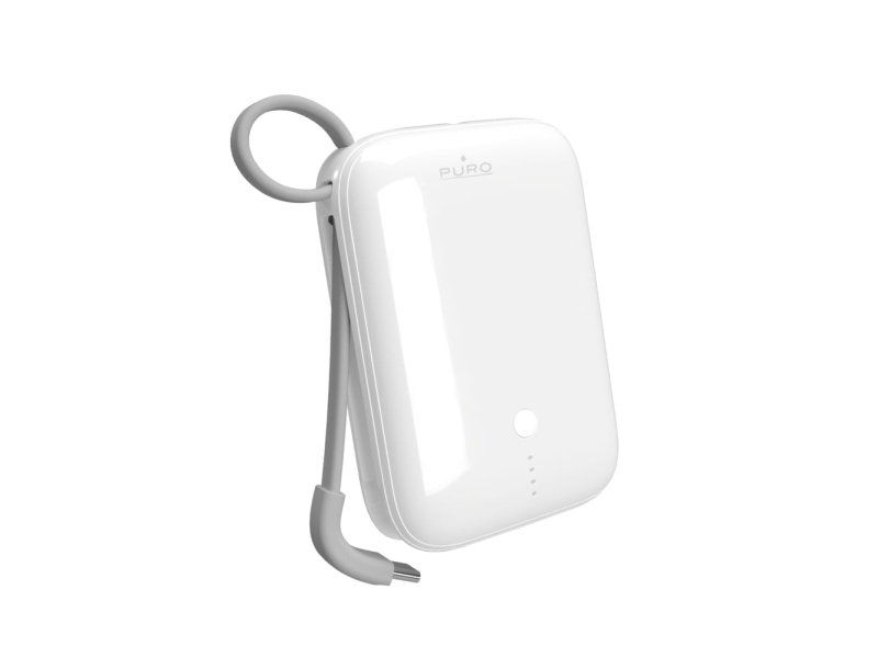 Puro Power Link 10 Plus, 10000 Mah, Lithium-Ion (Li-Ion), 20 W, Hvid