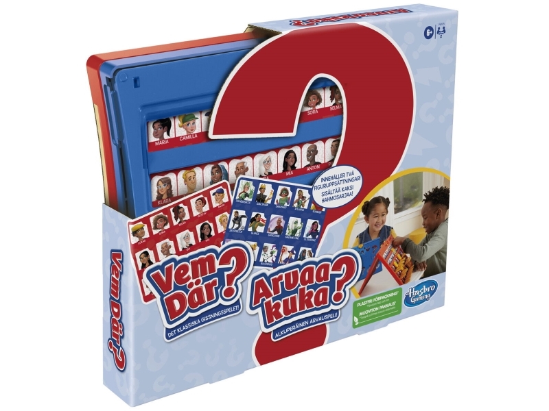 Hasbro Gaming Guess Who? brætspil, finsk/svensk udgave