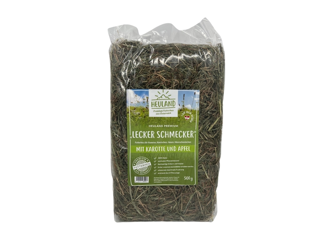 Heuland alpehø med vilde rosenblade