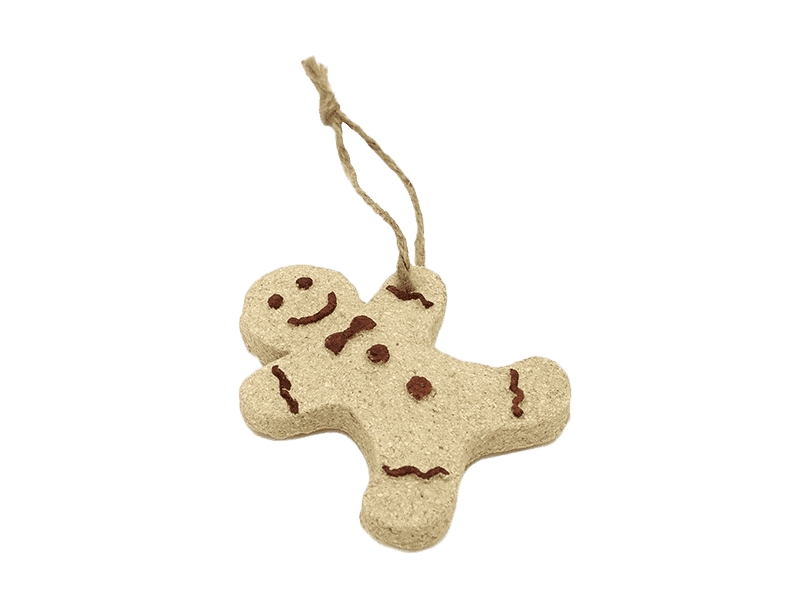 Rosewood Gnawable Gingerbread Man - naturligt gnavetræ