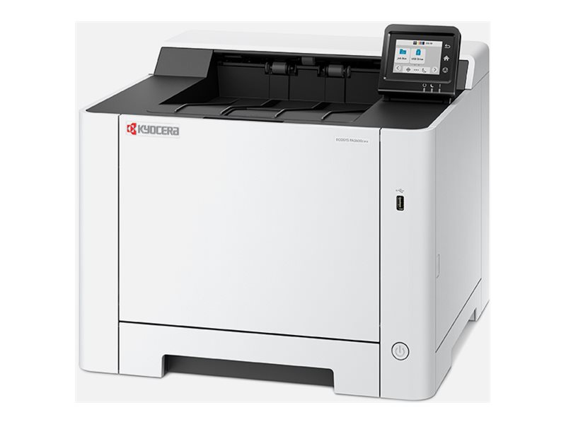 Kyocera ECOSYS PA2600CWX - Skrivare - färg - laser - A4/Legal - 1200 x 1200 dpi - upp till 26 sidor/minut (mono)/ upp till 26 sidor/minut (färg) - kapacitet: 300 ark - USB 2.0, USB-värd, Gigabit LAN, Wi-Fi | Skrivare - Laserskrivare - Färglaser skrivare | GameStuff