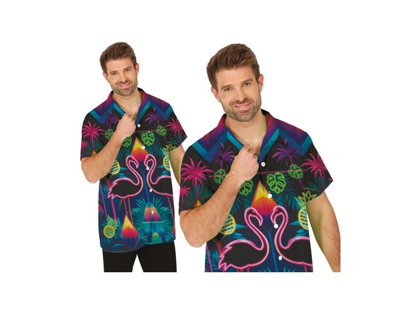 Neon-Flamingo-Shirt
