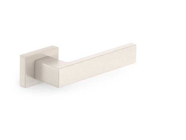 Metal-Bud Dørgreb Indendørs Sq Satin Nikkel Cube Rt, Nikkel