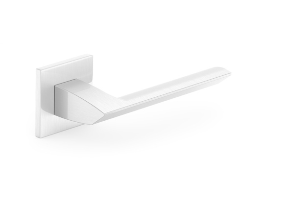 Metal_Bud Door Handle, Indoor K Fit Brushed Nickel, Matte Nickel