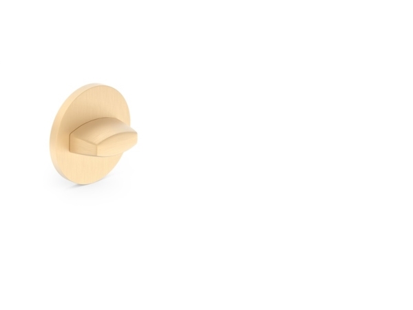 Metal_Bud Wc Door Latch Metal-Bud Bella R Slim, Gold