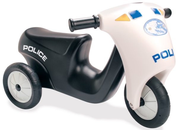 Alternativ bild 0 för Dantoy Scooter Police With Rubber Wheels
