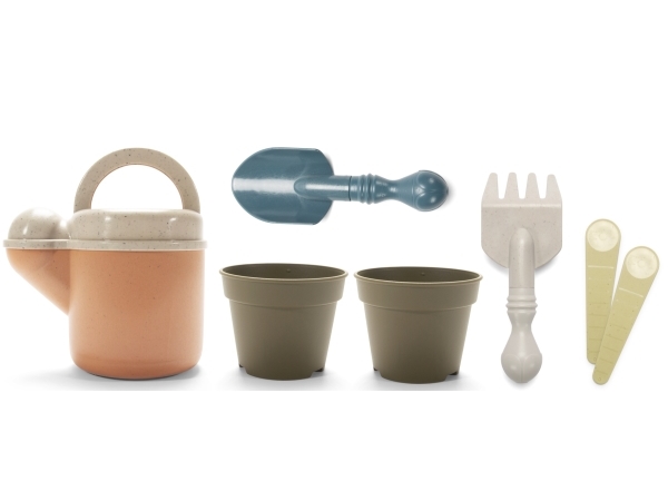 Dantoy BIO Plastic Plantesæt - 7 dele - Multifarvet