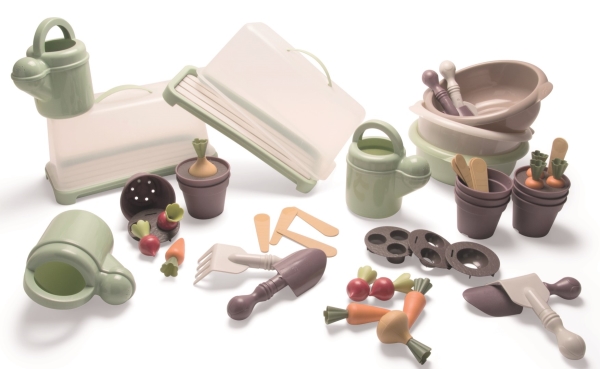 Dantoy grönt växtkrukset – 54 delar | Trädgården - Trädgårdsredskap - Barnredskap | GameStuff