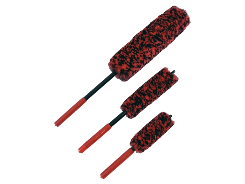 Fælgbørstesæt i mikrofiber - 3 stk.