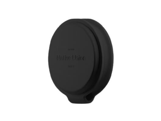 Native Union Voyage 2-I-1 Qi2 Trådløs Oplader - Qi2 15W Trådløs Rejseoplader Til To Enheder Kompatibel Med Magsafe (Sort)