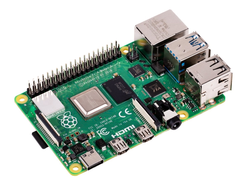 Raspberry Pi 4 Model B - Enkelttavle-Computer - Broadcom Bcm2711 / 1.5 Ghz - Ram 8 Gb - 802.11A/B/G/N/Ac, Bluetooth 5.0