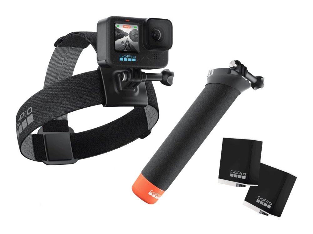 GoPro HERO12 Black - With Accessories Bundle - aktionkamera - 5.3K / 60 fps - 27.6 MP - Wi-Fi, Bluetooth upp till 10 m | Foto och video - Videokamera - Videokamera för action | GameStuff