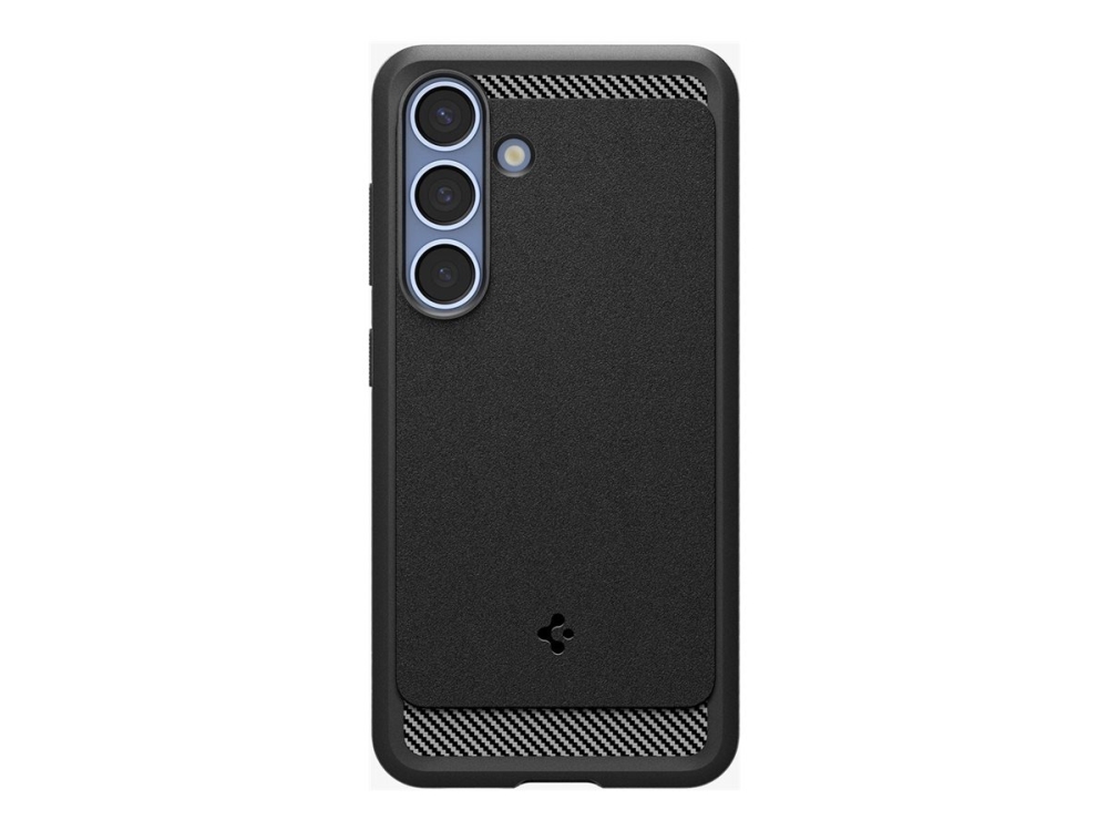 Spigen Rugged Armor, Cover, Samsung, Galaxy S25, 15,8 Cm (6.2"), Schwarz
