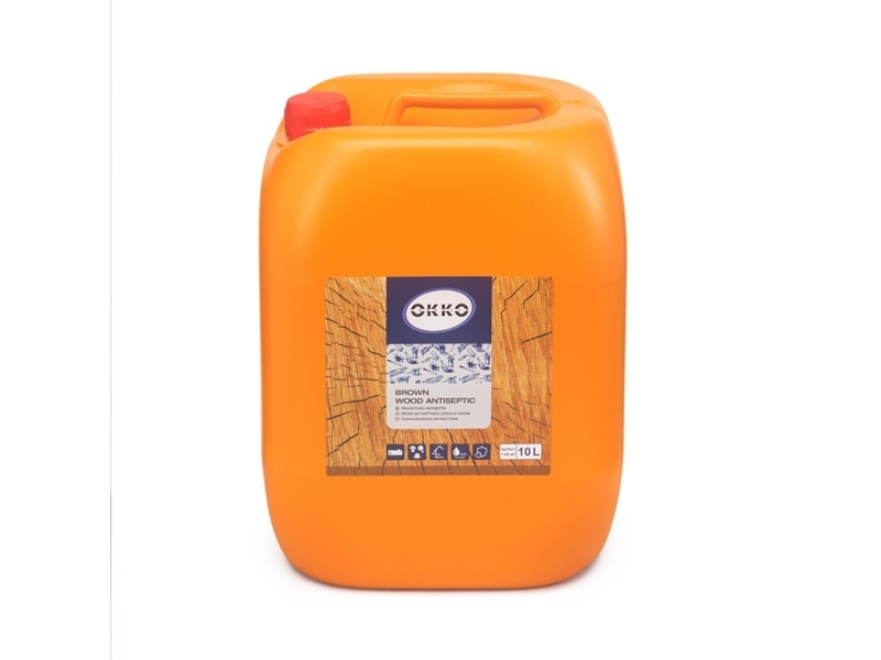 WOOD antiseptisk OKKO T BROWN 10 L