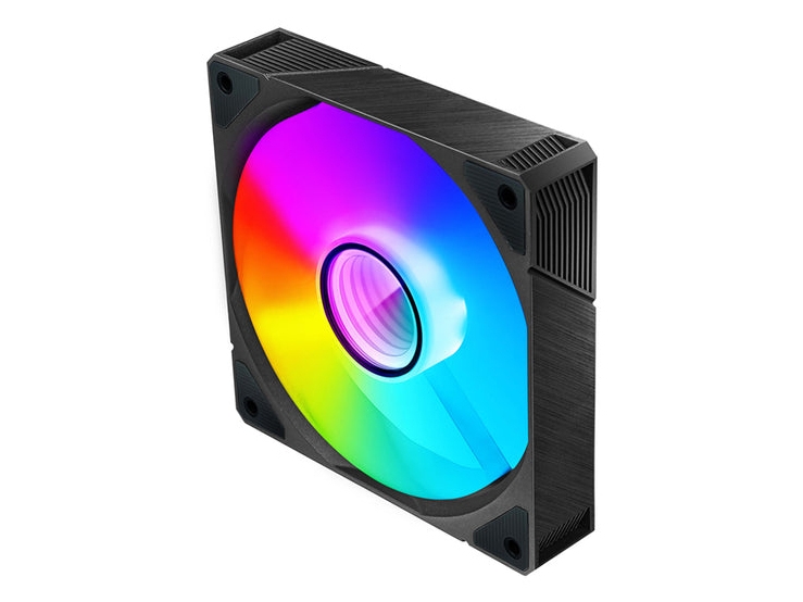Azza Pro Fan, Ventilator, 12 Cm, 450 Rpm, 2200 Rpm, Schwarz