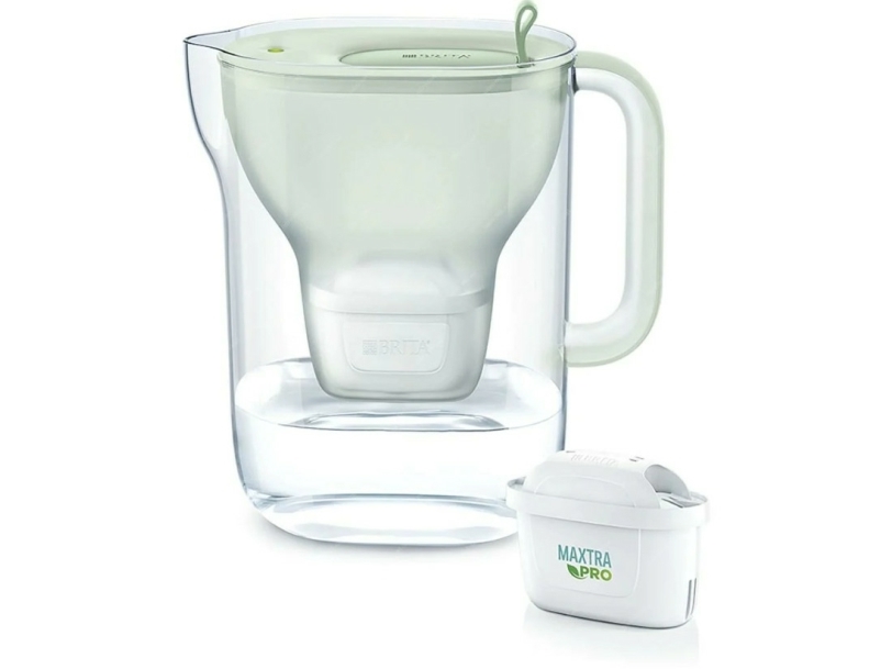 Brita 1052809, Bordplade Vandfilter, 2,4 L, Grøn