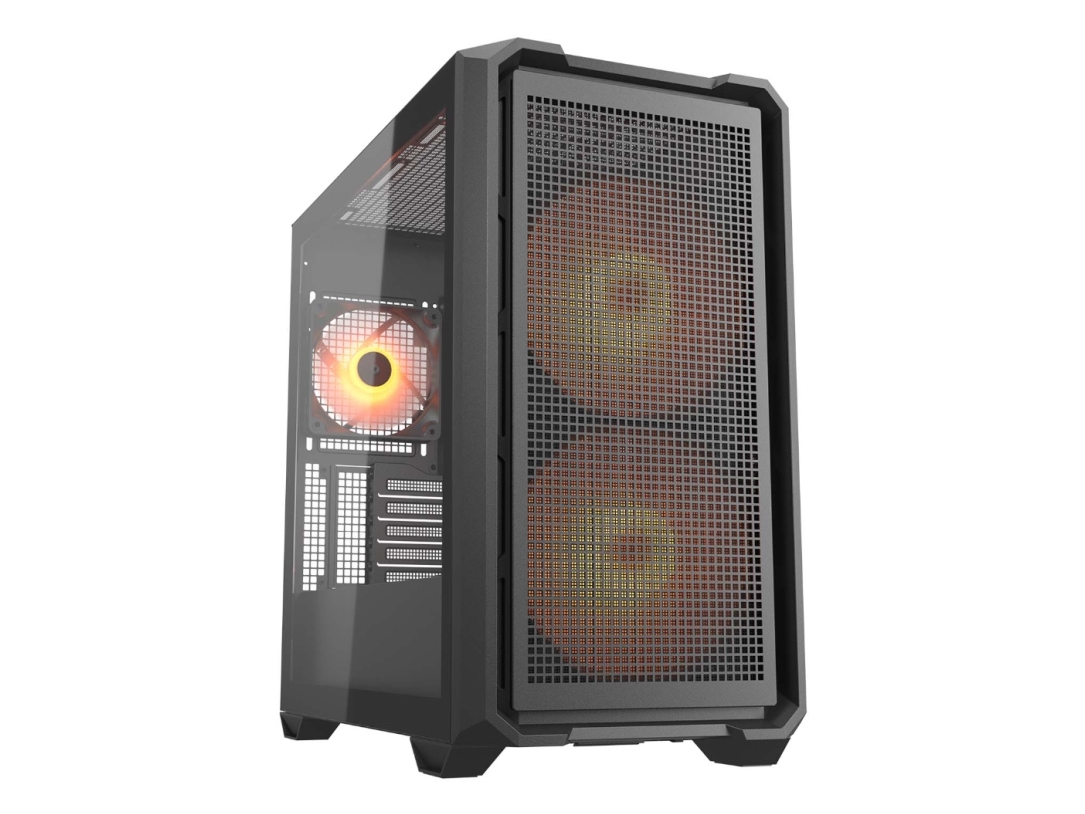 Cougar Gehäuse Mini-Tower, Mx600 Mini, Argb, Schwarz, Mini Tower, Pc, Schwarz, Micro Atx, Mini-Itx, Gaming, Multi