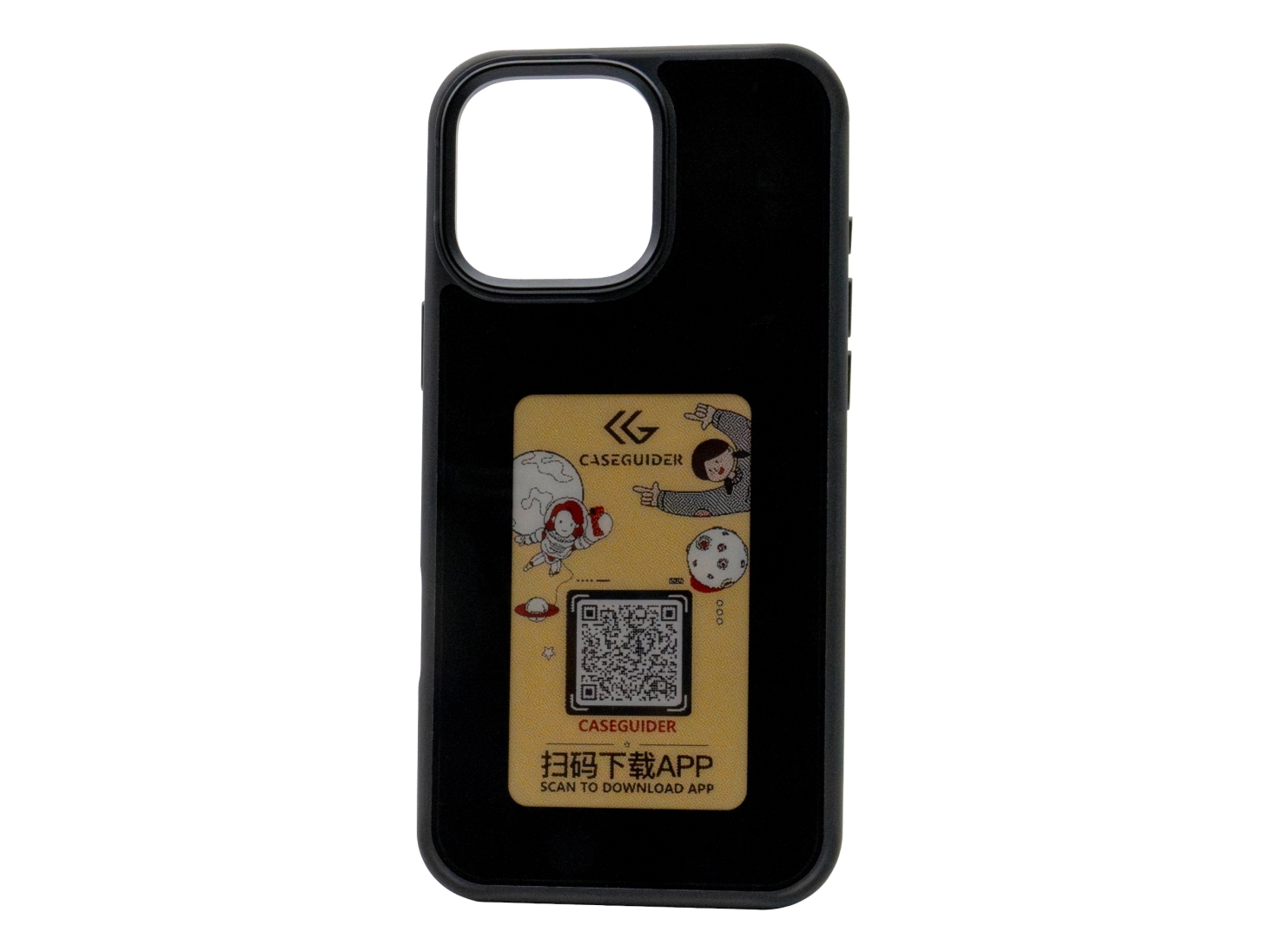 Realpower 504408, Cover, Apple, Iphone 16 Pro Max, 17,5 Cm (6.9"), Sort