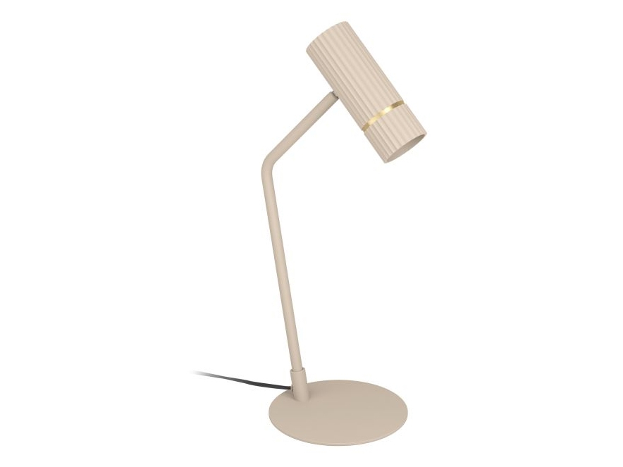 EGLO Caminia, mässing, Slipa, Stål, Badrum, Cafe, Korridor, Bord, Hall, Hemmakontor, Kontor, Svart, IP20, II | Belysning - Inomhusbelysning - Bordslampa | GameStuff