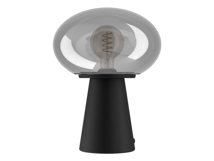 EGLO 900946, Svart, Grå, Glas, Stål, Sovrum, Hall, Vardagsrum, Svart, IP20, II | Belysning - Inomhusbelysning - Bordslampa | GameStuff