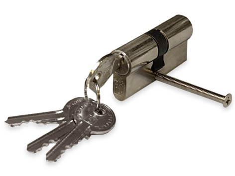 Jania Cylinder Lock 65Mm 30X35 Chro Longer 5K