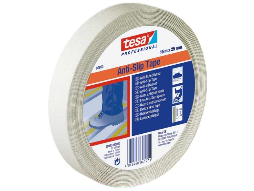 tesa 60953-00000-00 Skridsikker tejp tesa® Professional Fluorescent (lysende) (L x B) 15 m x 25 mm 1 st | EL Artiklar - Vägar & tillägg - Isoleringstejp | GameStuff