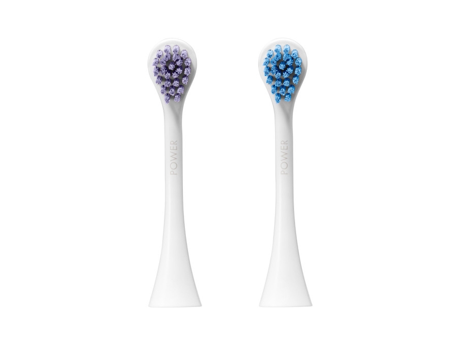 Curaprox Power Duo, 2 styck, Vit, Schweiz, Curaprox Hydrosonic, Låda | Hälsa - Tandvård - Tandborsthuvuden | GameStuff