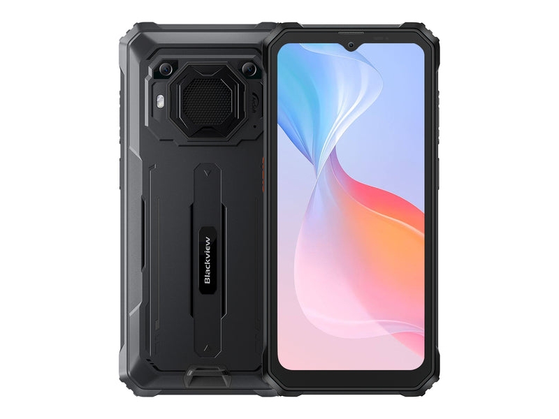 Blackview BV6200 Pro, 16,7 cm (6.56), 720 x 1612 pixel, 4 GB, 128 GB, Android 13, Sort