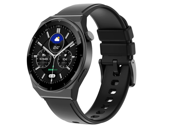 Tracer Sm10s Leo - Smart Ur Med Rem - Sort - Håndledsstørrelse: 155-235 Mm - Display 1.38" - Bluetooth - 46 G