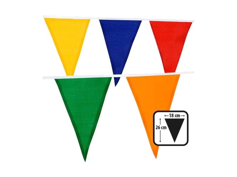 Vimpelgirlang i tyg, flera | N - A | GameStuff