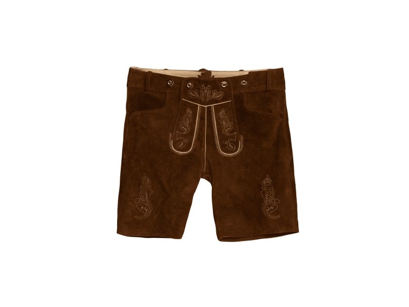 Brune Lederhosen Flachau, Kort
