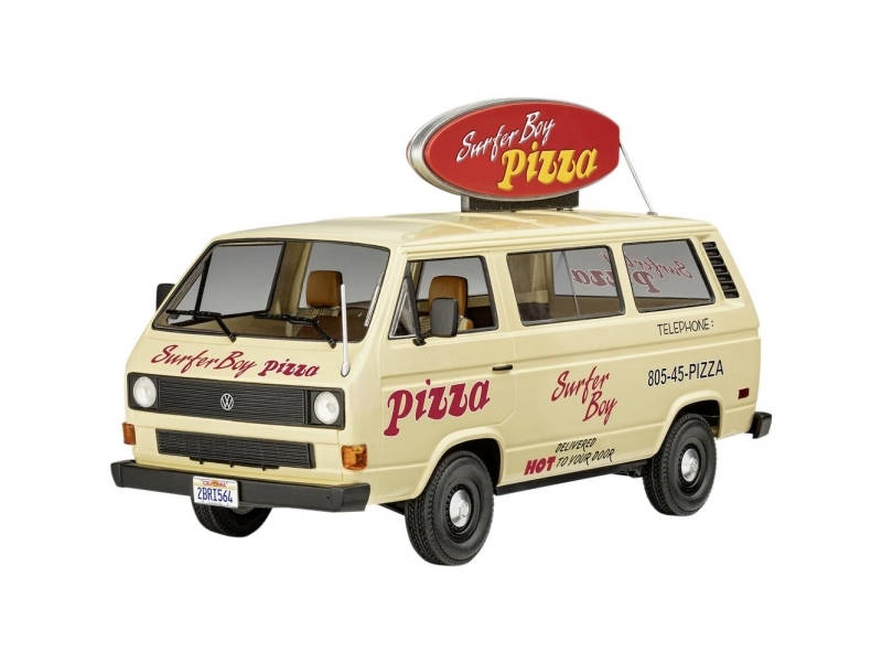 Revell 07725 Stranger Things Argyle’s VWT3 Surfer Boy Pizza V Bilmodel byggesæt 1:25