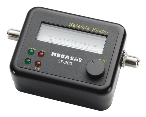 Megasat SF-200, 1 styck, Svart, Analog, F-typ, F-typ, ?DC | EL Artiklar - Antenn - Antenna tillbehör | GameStuff