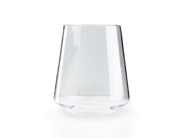 GSI Outdoors Stemless White Wine Glass, Hvidvinsglas, Tumblerglas, Copolyester, Transparent, 340 ml, 9,4 cm