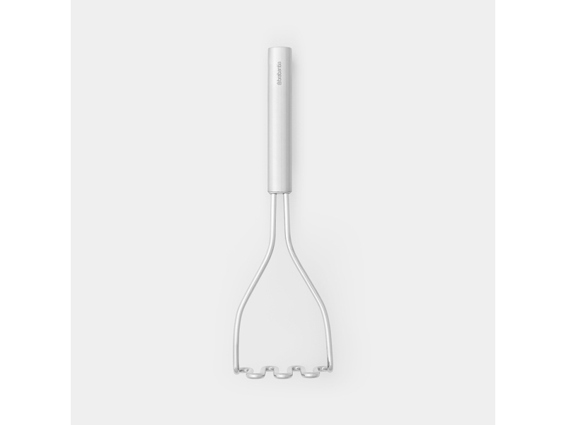 Brabantia 250484, Traditionel Kartoffelmoser, Satin Stål, Sølv, Rustfrit Stål, 1 Stk