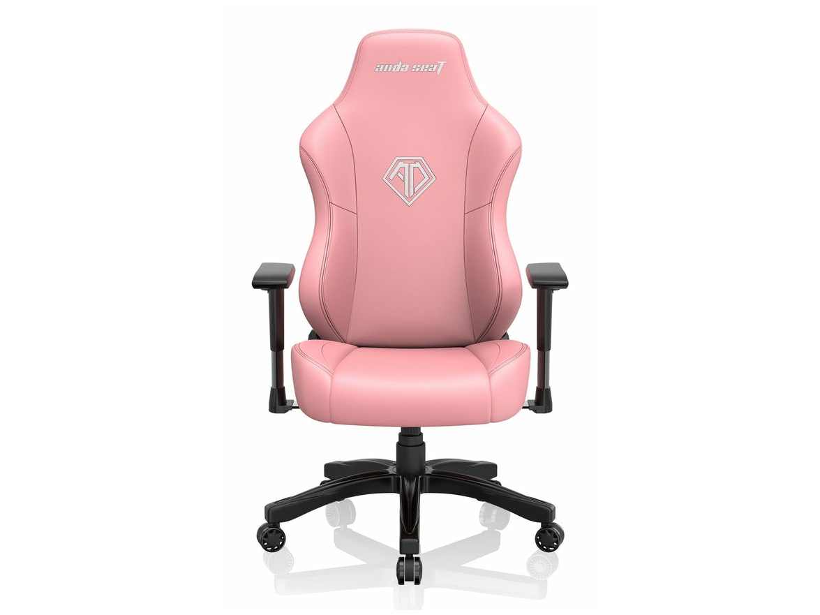 Anda Seat Phantom 3, Pc Gamingstol, 100 Kg, Polstret Vatteret Sæde, Polstret Vatteret Ryglæn, 185 Cm, Sort