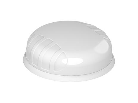 Poynting A-PUCK-0012-V2-01-W, 5,5 dBi, 2.4 - 6 GHz, Wi-Fi 6E (802.11ax), Wi-Fi 7 (802.11be), Omniretningsbestemt antenne, Hvid, Vejrbestandig