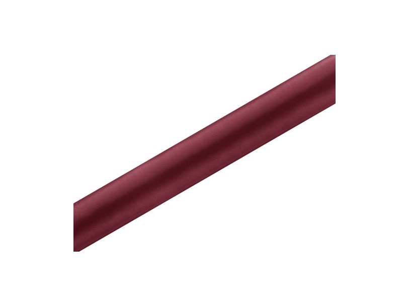 Party Deco Satin Plain, Bordeaux, 0,36X9 M. Universal