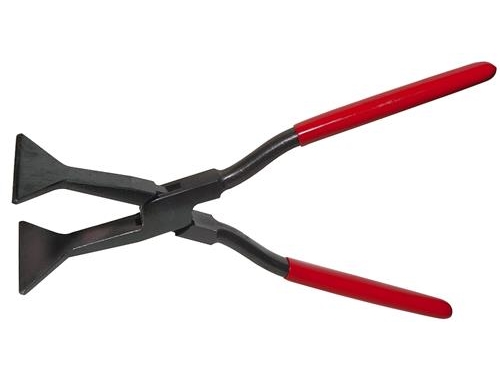 Stubai paraplyfalstang 80 mm lige med plast dyppet greb