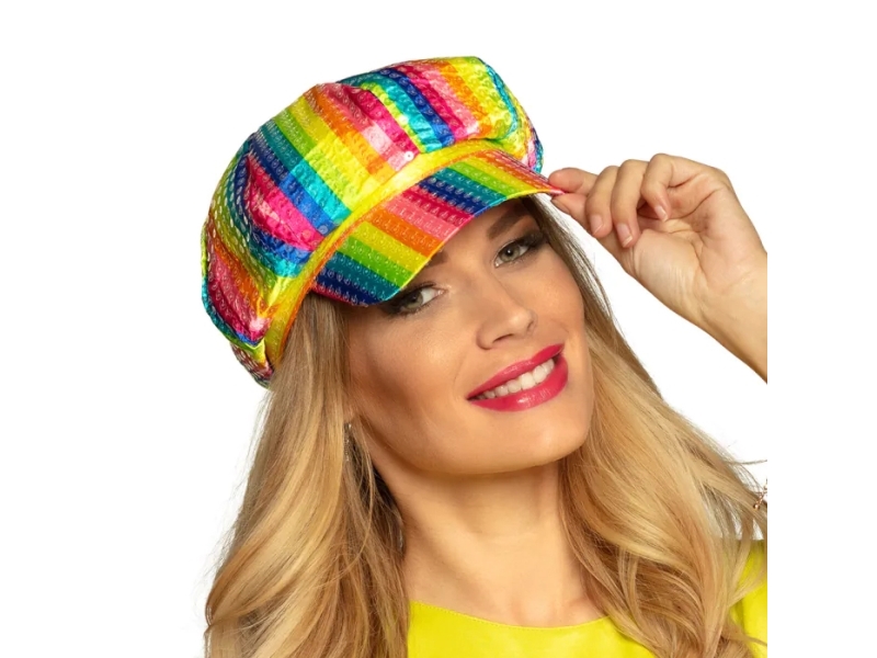 Regnbue Cap